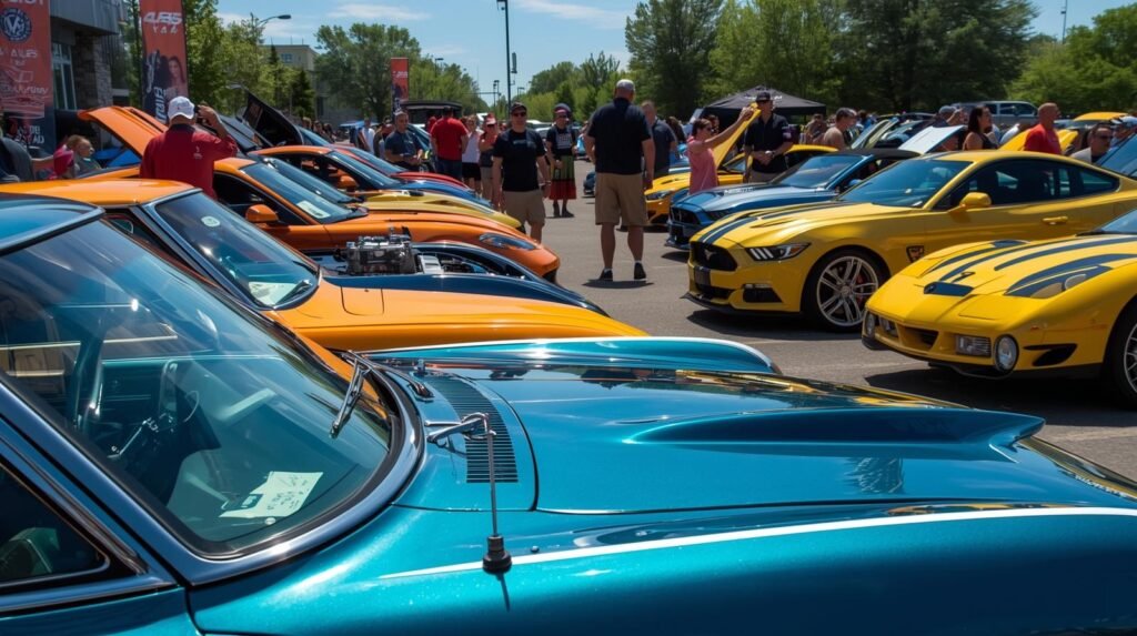 “Classic and sports cars on display at Colorado Springs Auto Show”