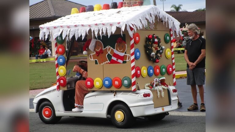 Christmas Parade Golf Cart Christmas Decorations: Festive Ideas to Shine