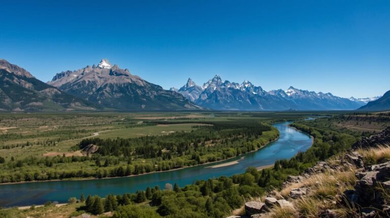 Snake River Overlook in Grand Teton National Park