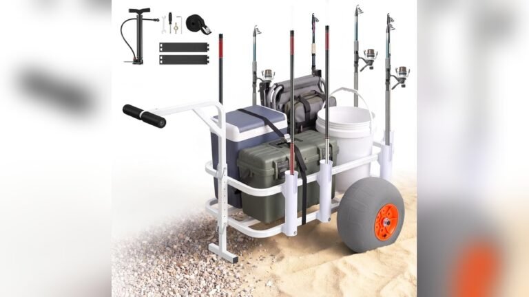 Best Cart for Fishing: Top Durable Wagons with Rod Holders Reviewed